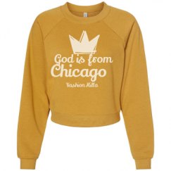 Women's Raglan Pullover Fleece