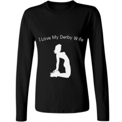 Ladies Relaxed Fit Basic Long Sleeve Tee