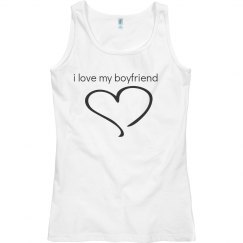 i love my boyfriend tee s