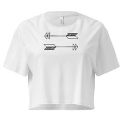 Ladies Festival Cali Crop Top Tee