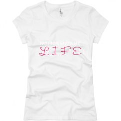 Ladies Slim Fit Basic Promo Jersey Tee