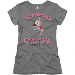 Ladies Slim Fit Super Soft Triblend Tee