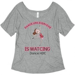 Ladies Flowy Slouchy Tee