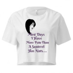 Ladies Festival Cali Crop Top Tee