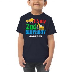 2nd Birthday Construction Party