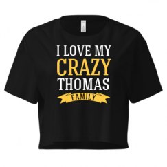 Ladies Festival Cali Crop Top Tee