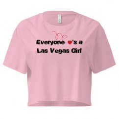 Ladies Festival Cali Crop Top Tee