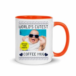 11oz Ceramic Mug with Color Inside