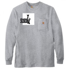 Unisex Carhartt Pocket Long Sleeve Tee