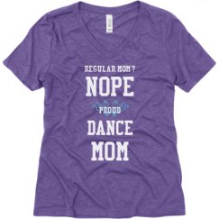 Ladies Relaxed Fit Super Soft Triblend V-Neck Tee