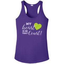 Ladies Athletic Performance Racerback Tank