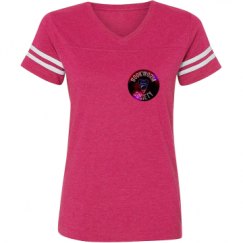 Ladies Relaxed Fit Vintage Sports Tee