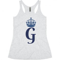 Ladies Slim Fit Super Soft Racerback Triblend Tank