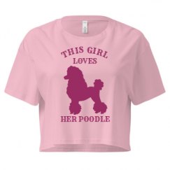 Ladies Festival Cali Crop Top Tee