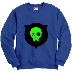 Unisex Film and Foil Crewneck Sweatshirt