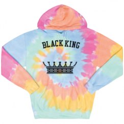Unisex Tie-Dye Fleece Hoodie