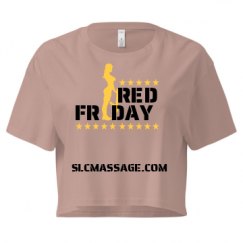 Ladies Festival Cali Crop Top Tee