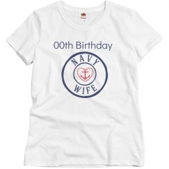 Customize birthday tee