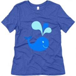 Ladies Relaxed Fit Super Soft Triblend Tee