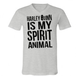 Unisex V-Neck Jersey Tee