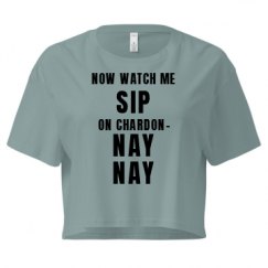 Ladies Festival Cali Crop Top Tee