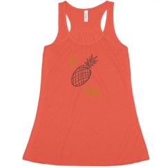Ladies Flowy Racerback Tank
