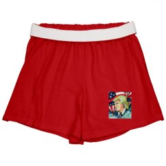 Slim Fit Cheer Shorts