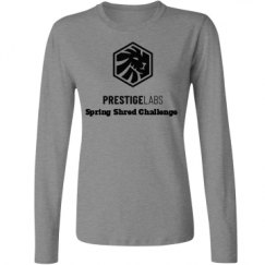 Ladies Relaxed Fit Basic Long Sleeve Tee