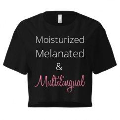 Ladies Festival Cali Crop Top Tee