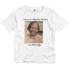 Pink toddler tee w/Gigi verbiage  