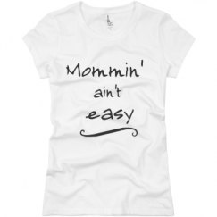 Ladies Slim Fit Basic Promo Jersey Tee