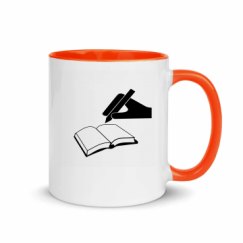 11oz Ceramic Mug with Color Inside