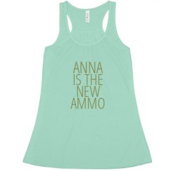 Ladies Flowy Racerback Tank