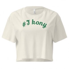 Ladies Festival Cali Crop Top Tee