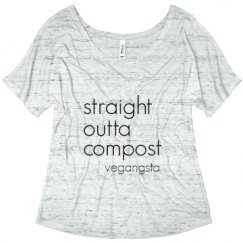 Ladies Flowy Slouchy Tee