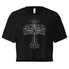 Ladies Festival Cali Crop Top Tee