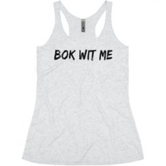 Ladies Slim Fit Super Soft Racerback Triblend Tank