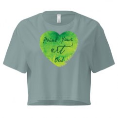 Ladies Festival Cali Crop Top Tee