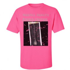 Unisex Ultra Cotton Safety Neon Crewneck Tee