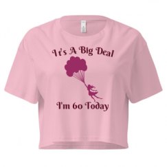 Ladies Festival Cali Crop Top Tee