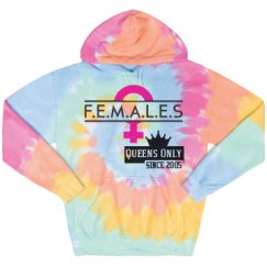 Unisex Tie-Dye Fleece Hoodie