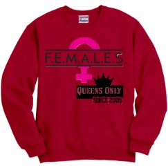 Unisex Film and Foil Crewneck Sweatshirt