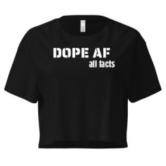 Ladies Festival Cali Crop Top Tee