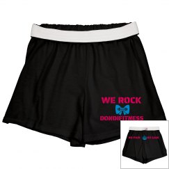 DONDIFITNESS LADIES CHEER SHORTS