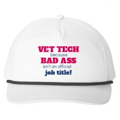 Snapback Five-Panel Rope Hat