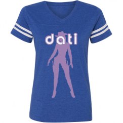 Ladies Relaxed Fit Vintage Sports Tee