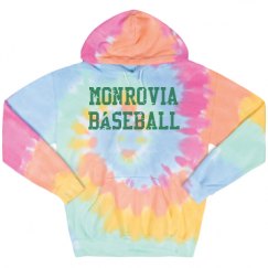 Unisex Tie-Dye Fleece Hoodie
