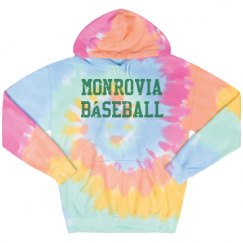 Unisex Tie-Dye Fleece Hoodie