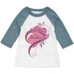 Toddler 3/4 Sleeve Raglan Tee