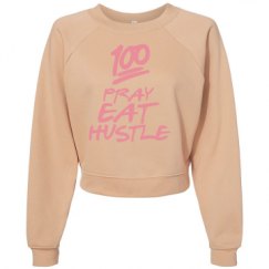 Women's Raglan Pullover Fleece